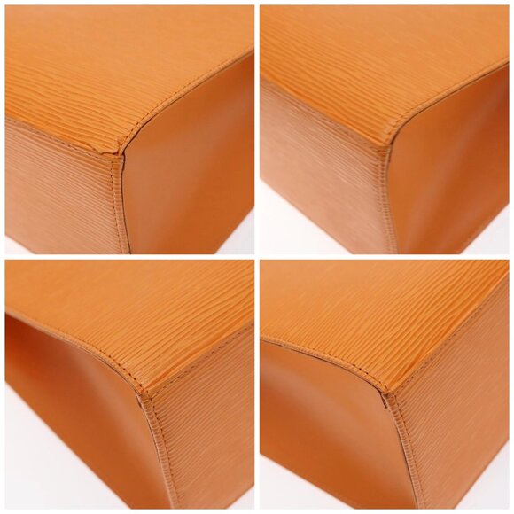 LOUIS VUITTON Epi Croisette PM Tote Bag Orange Mandarin - Picture 16 of 16